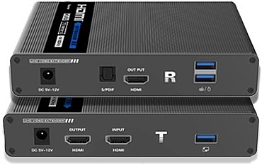 ����� HDMI KVM �� 18Gbps 4K@60Hz 4:4:4 HDR + ���� �����