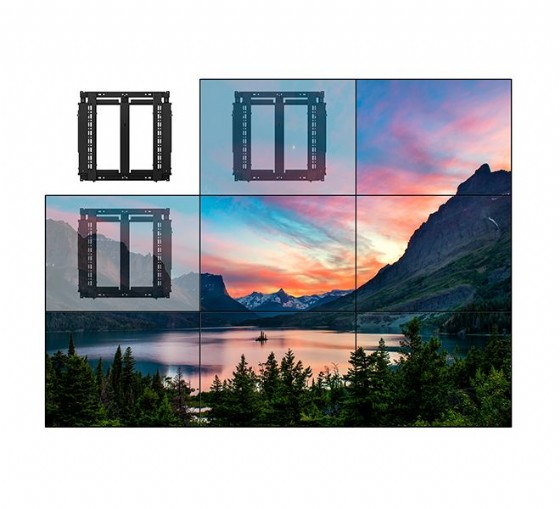 ���� Video Wall �� ������ B-TECH BT8312 �� ������ Push to Pop-Out