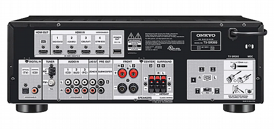 ONKYO TX-SR393 ����� ������ ���� 5.2 ������