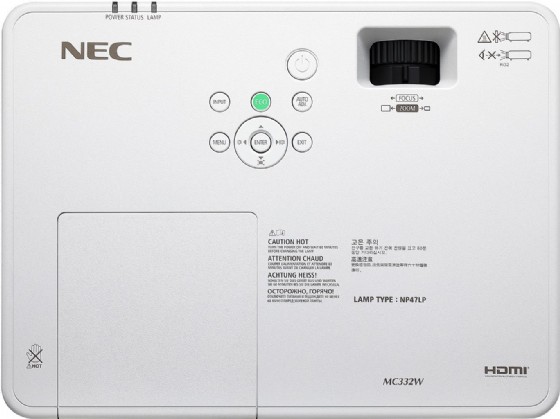 ���� NEC MC332W WXGA ����� ���� 3300 �����
