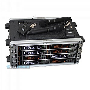זוג מיקרופונים UHF מקצועי SEER IU-2065A זוג מיקרופונים UHF מקצועי SEER IU-2065A