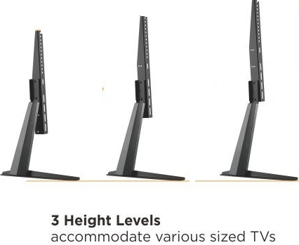 EAZO FS300 TV Base Stand EAZO FS300 Hight Levels