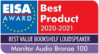 Monitor Audio Bronze 100 EISA Best Product 2020-2021 Monitor Audio Bronze 100 EISA Best Product 2020-2021